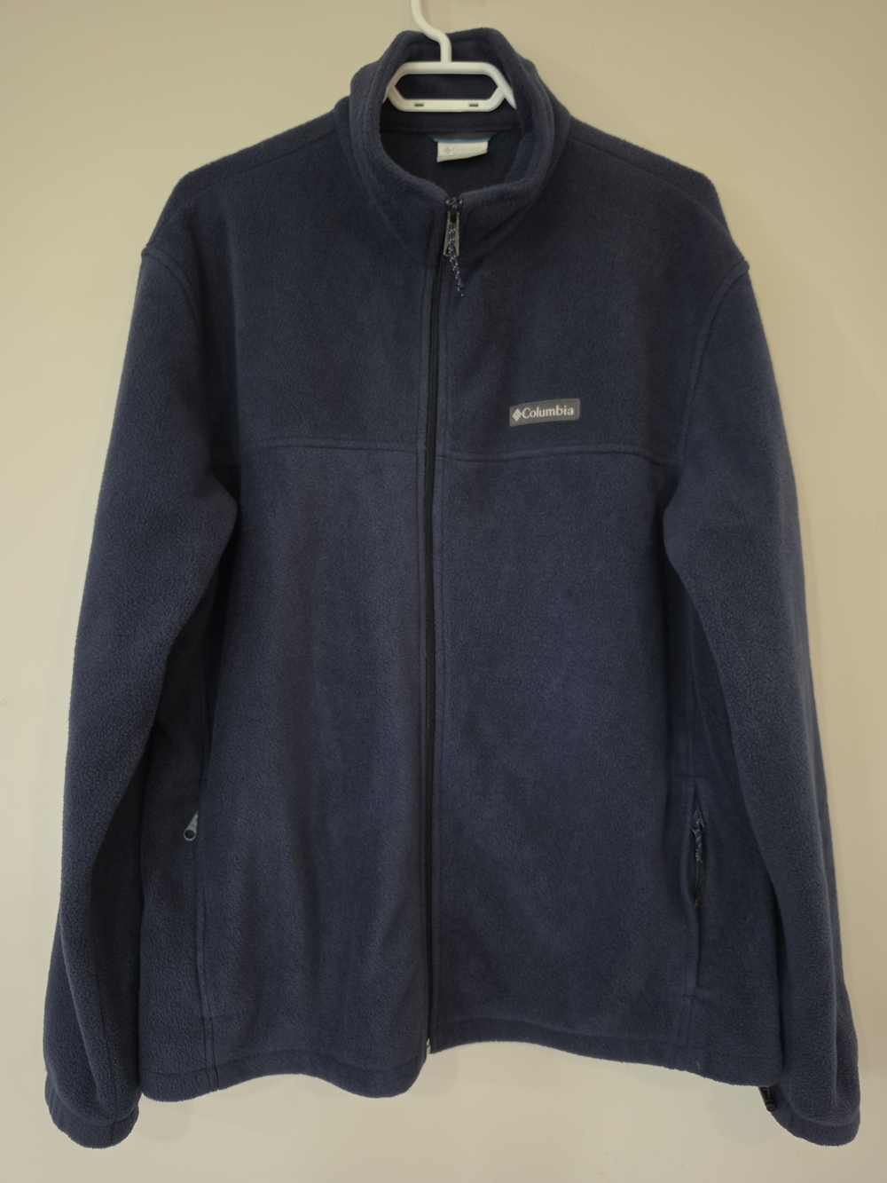 Columbia Men’s Dark Navy Full-Zip Fleece Jacket
